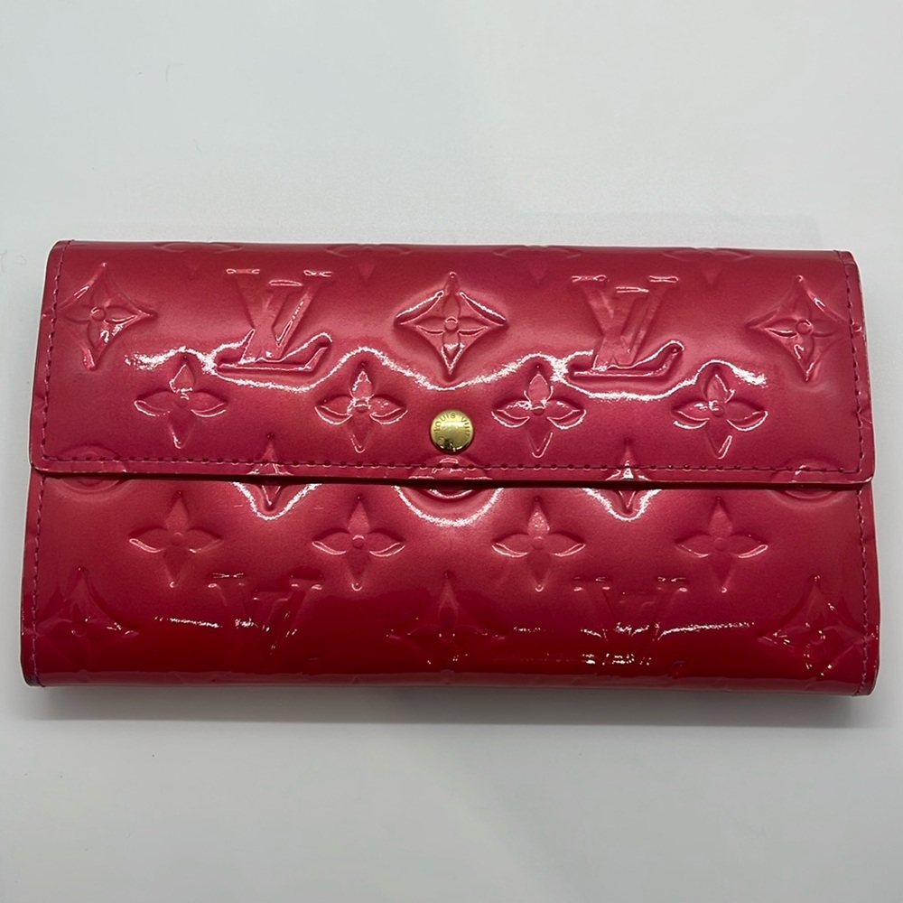 LVv206# Louis Vuitton Vernis Pink